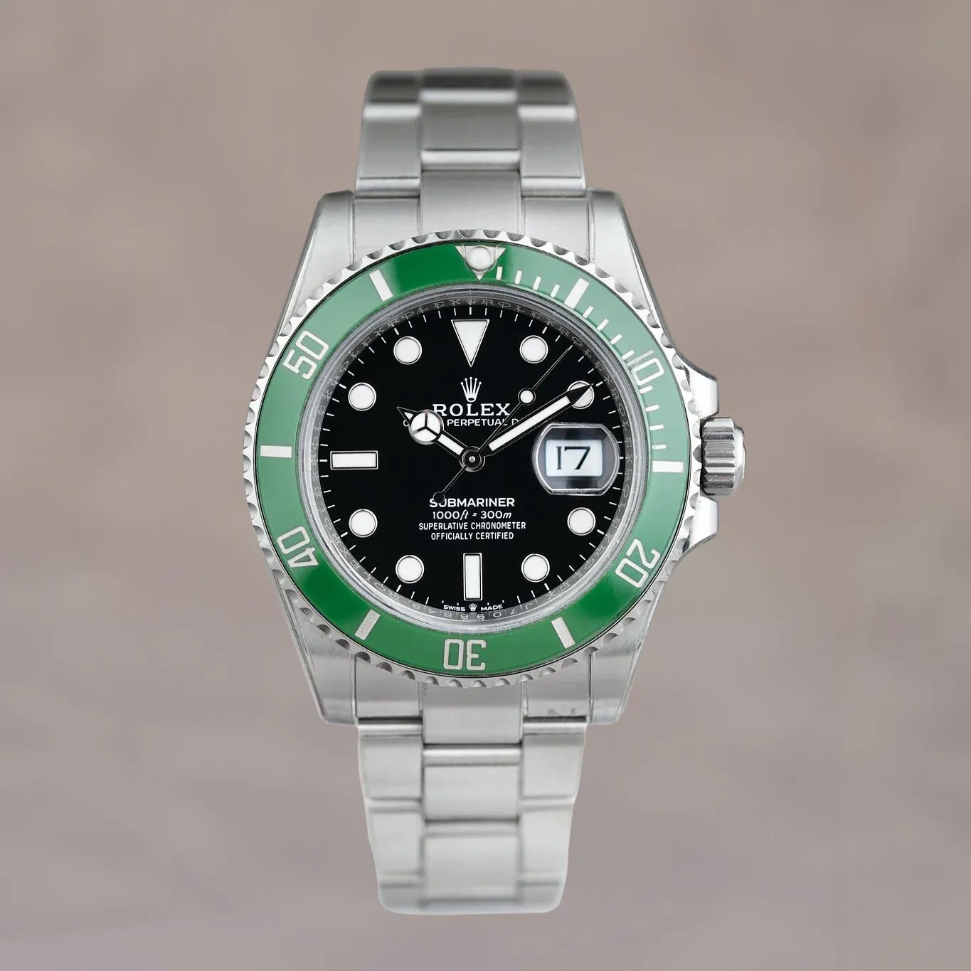 Submariner Date 41mm 126610 LN - Black and Green Ceramic Edition