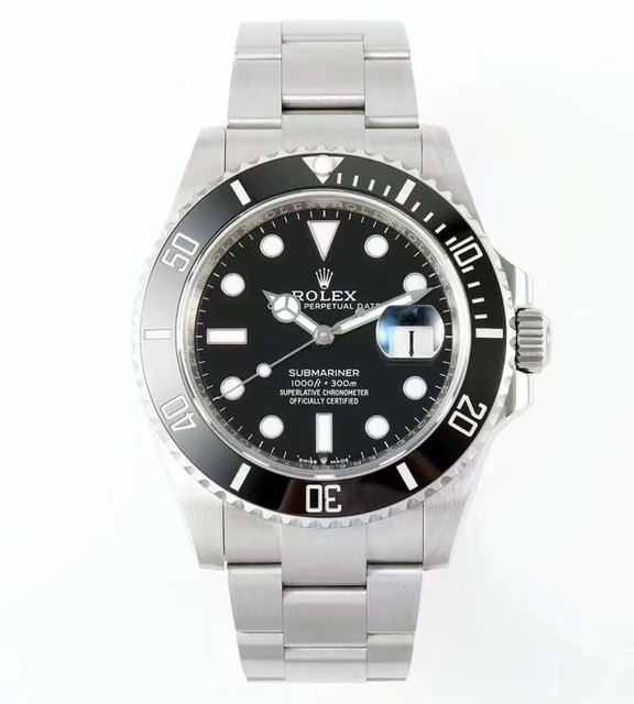 Submariner Date 41mm 126610 LN Black Ceramic 904L Steel Deluxe Edition