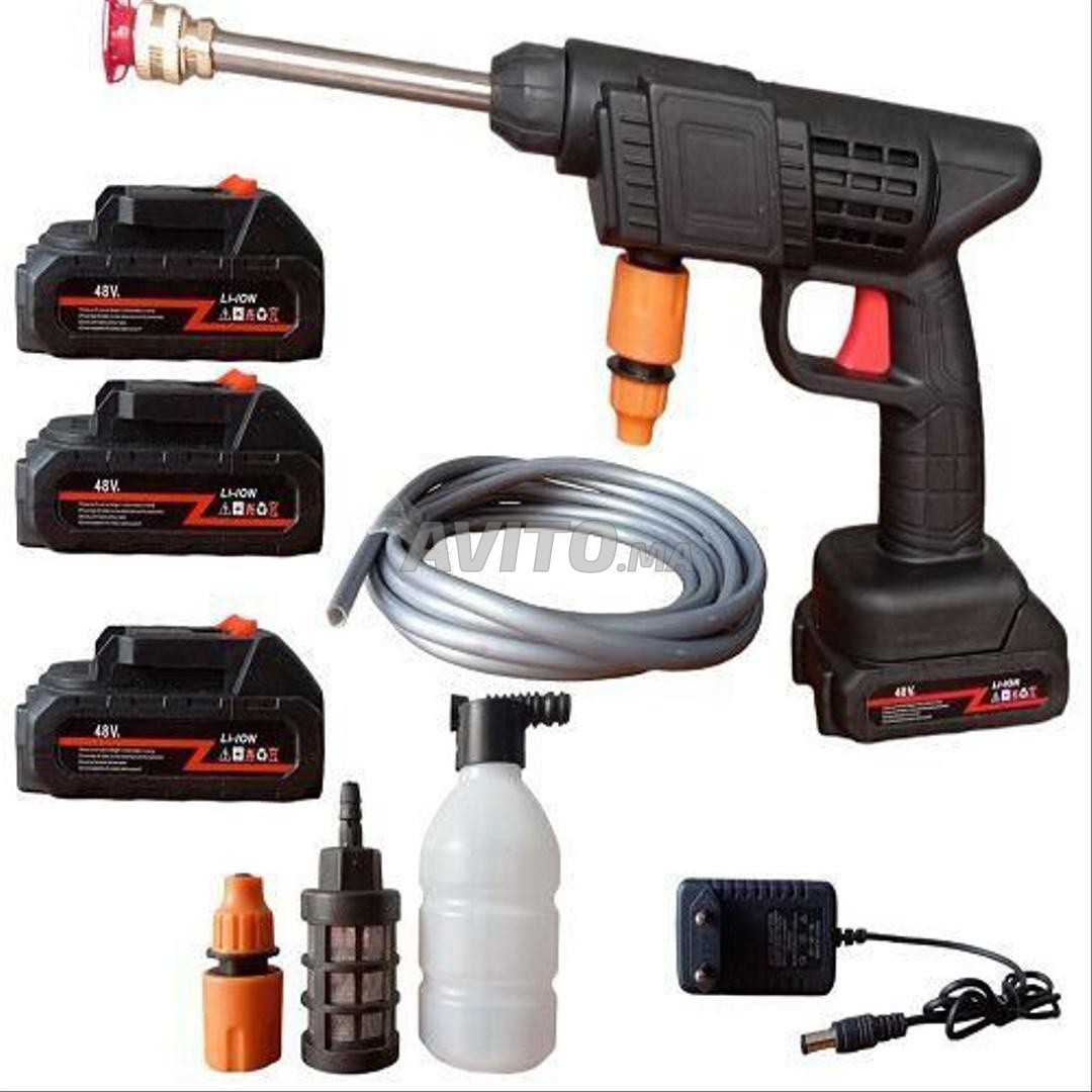 مسدس غسيل 3 بطاريات