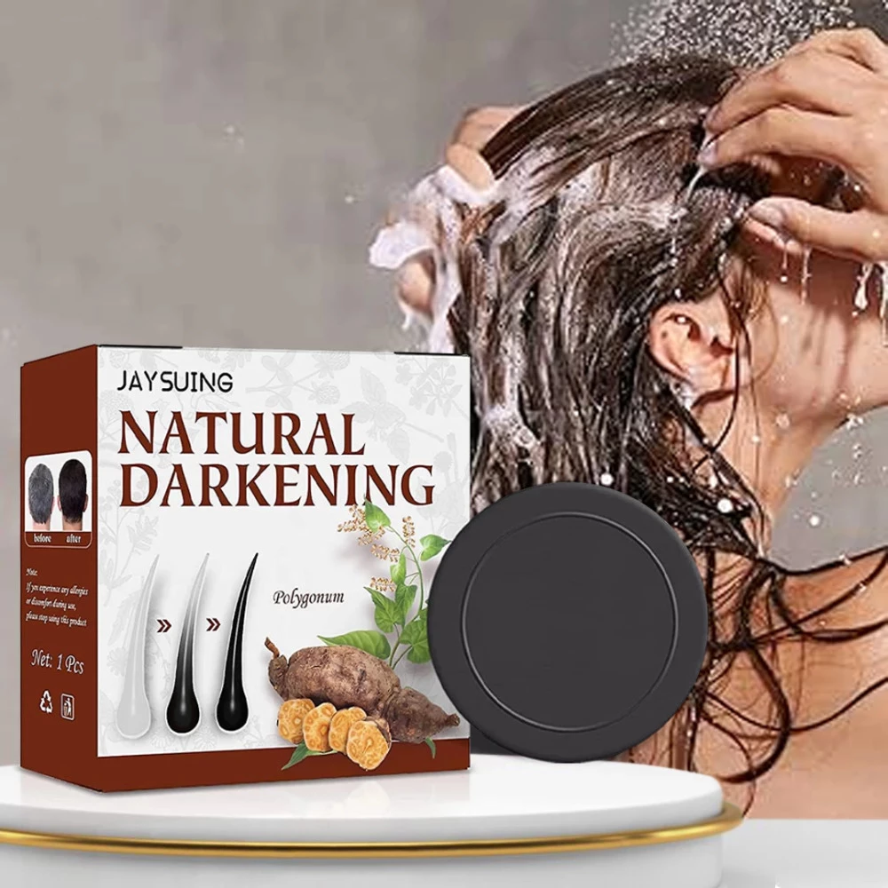 شامبو طبيعي لتغميق الشعر