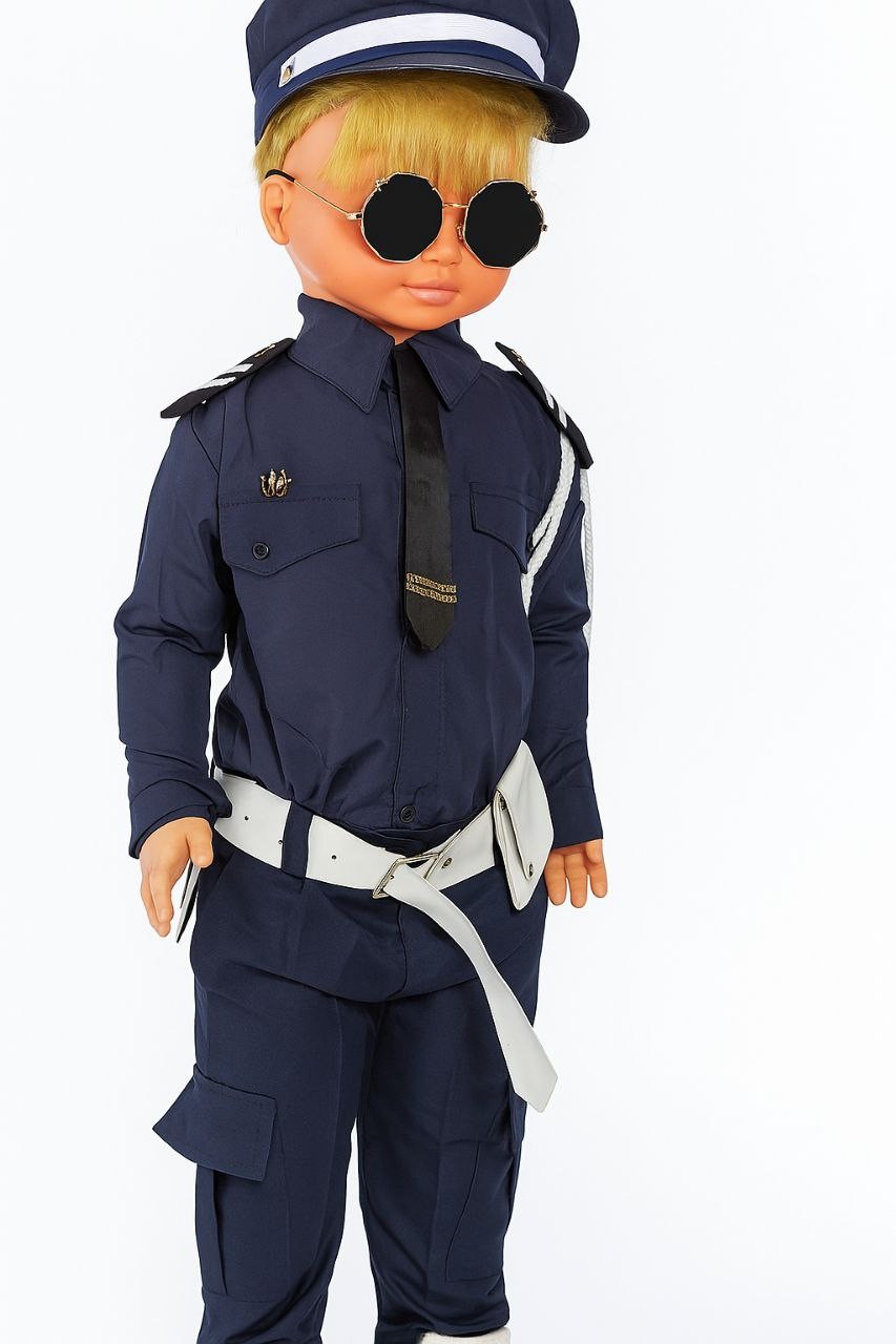 Tenue de Policier pour Poupée – Ensemble Complet