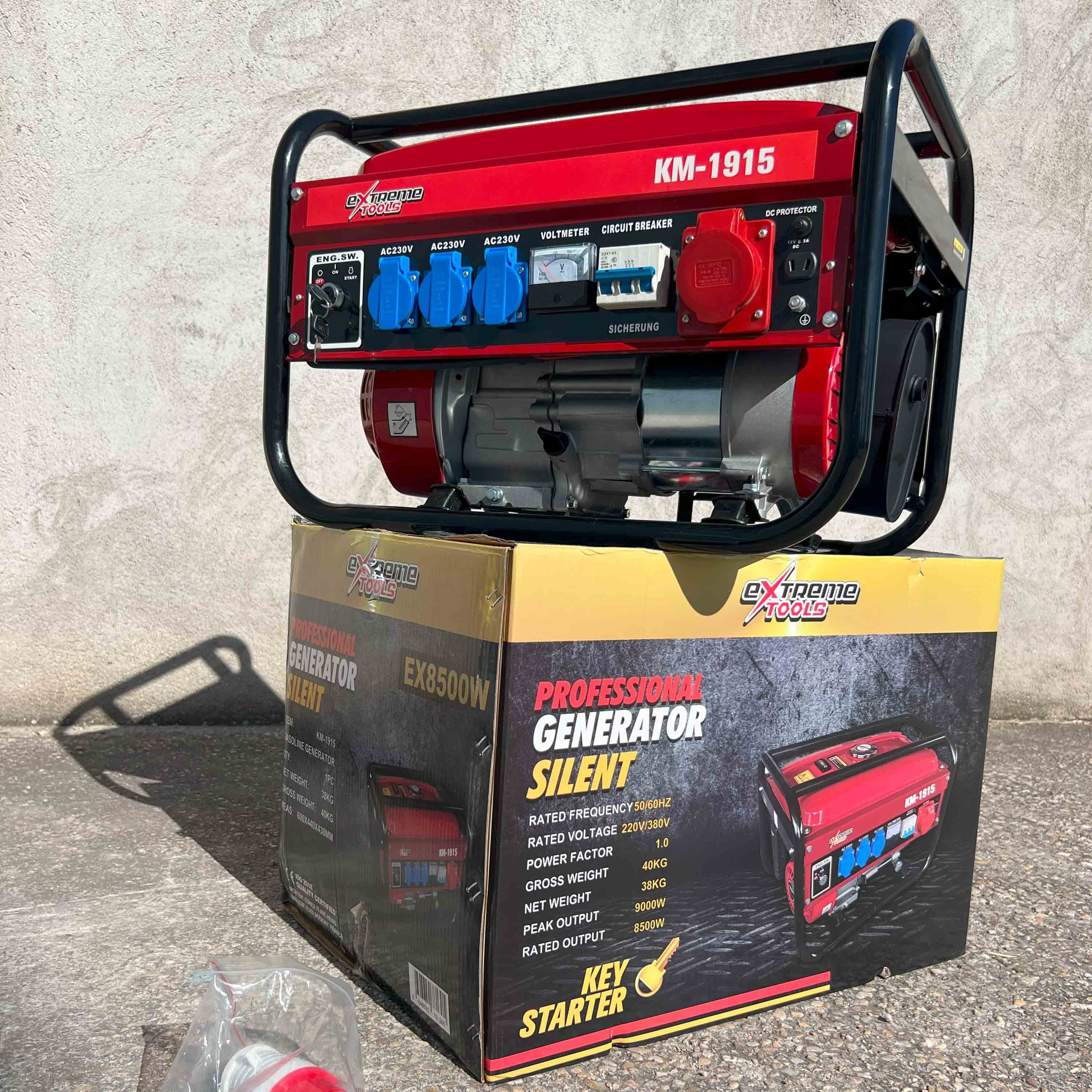 Generador Eléctrico KM‑1915 Extreme Tools – 9000W