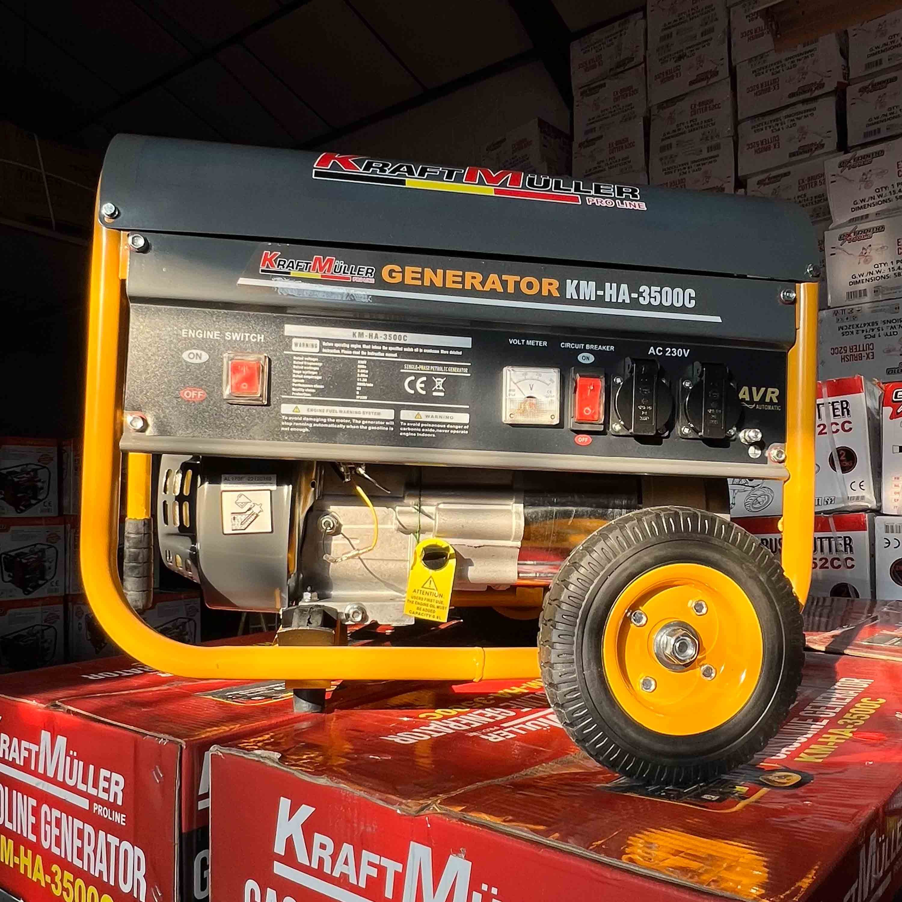 Generador KraftMüller KM-HA-3500C | La solución inteligente para cortes de energía