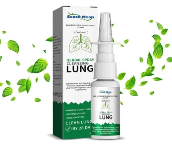 باقة 3 عبوات بخاخ لتنظيف الرئة بخلاصة الأعشاب
