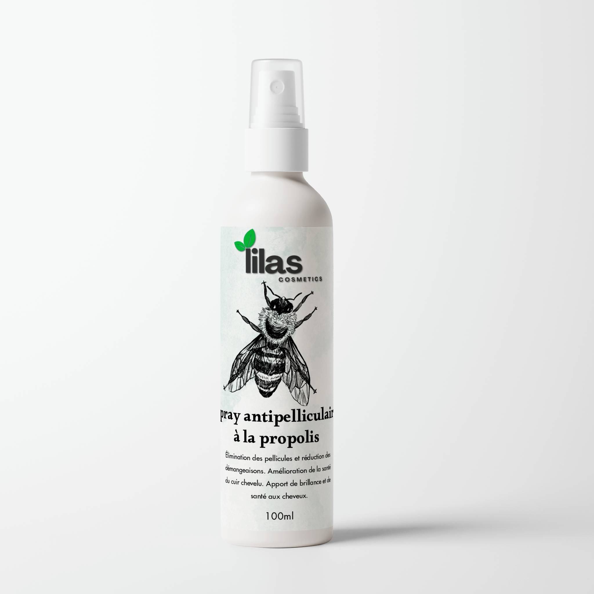 Spray antipelliculaire a la propolis
