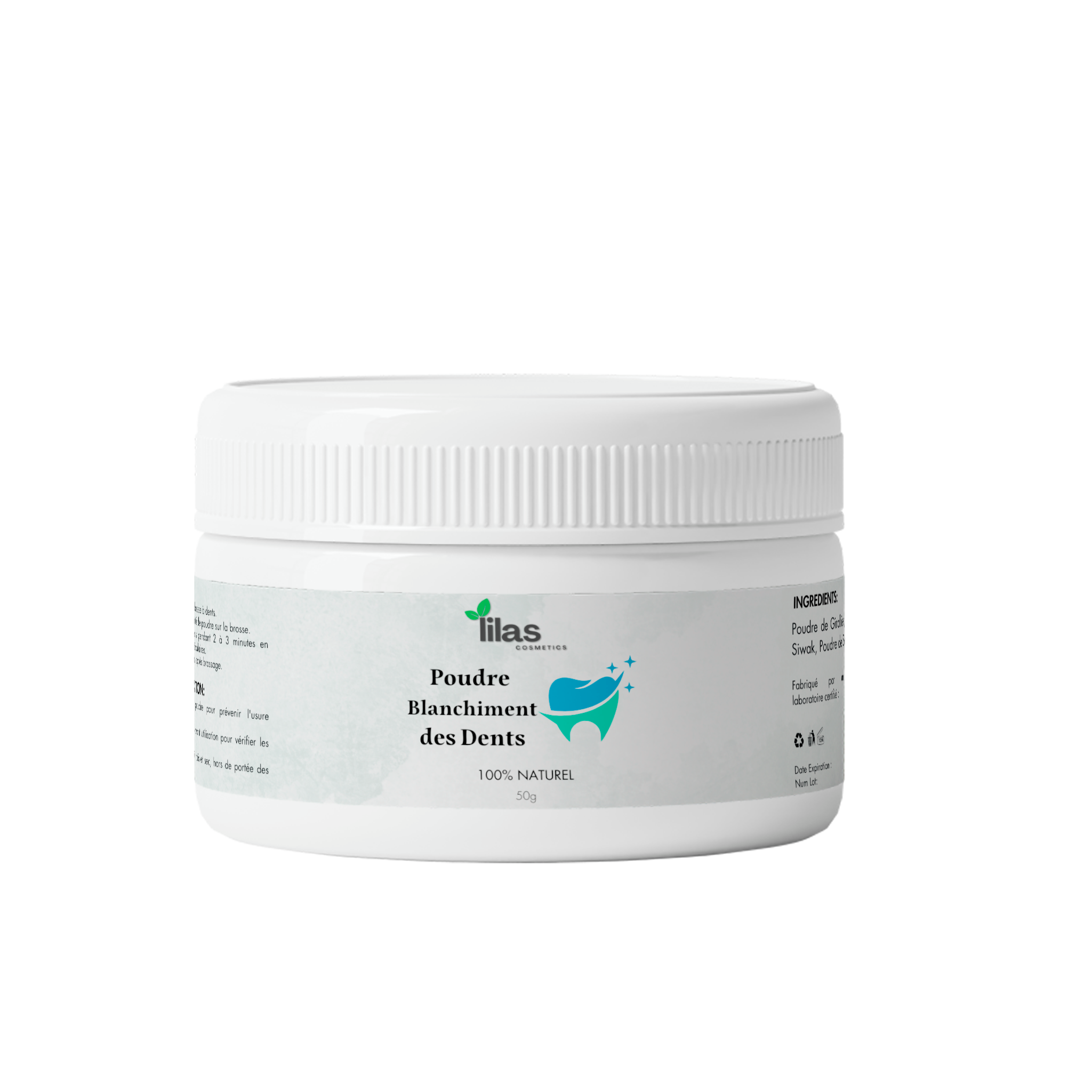poudre blanchiment des dents