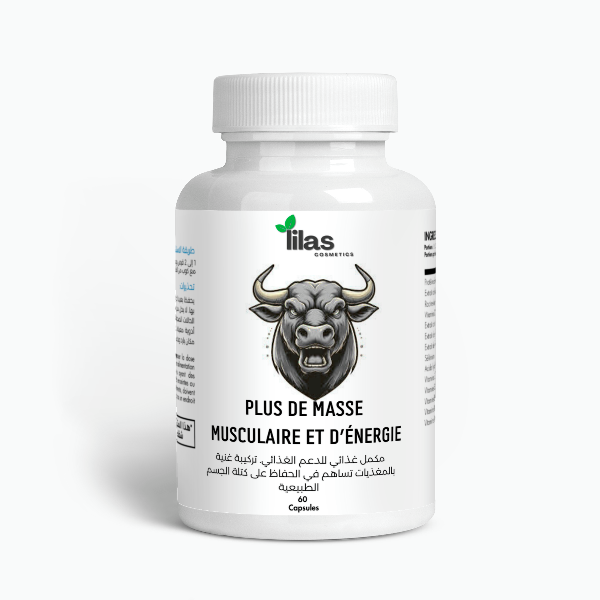 Plus de masse  musculaire et d'énergie