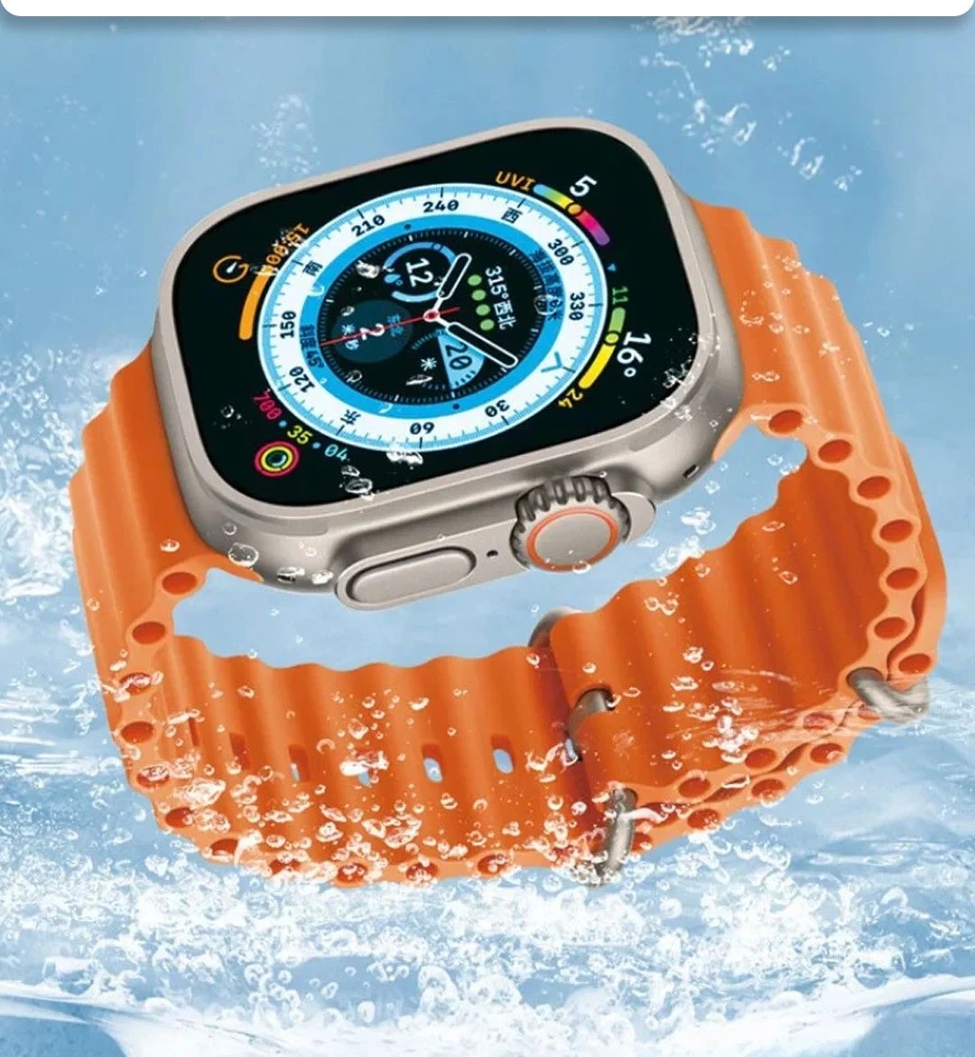 ساعة ذكية متعددة الوظائف بـ 7 أحزمة ملونة -Smart Watch CS9 Ultra2