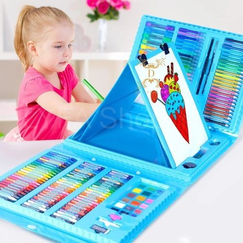 مجموعة أدوات الرسم والفن للأطفال