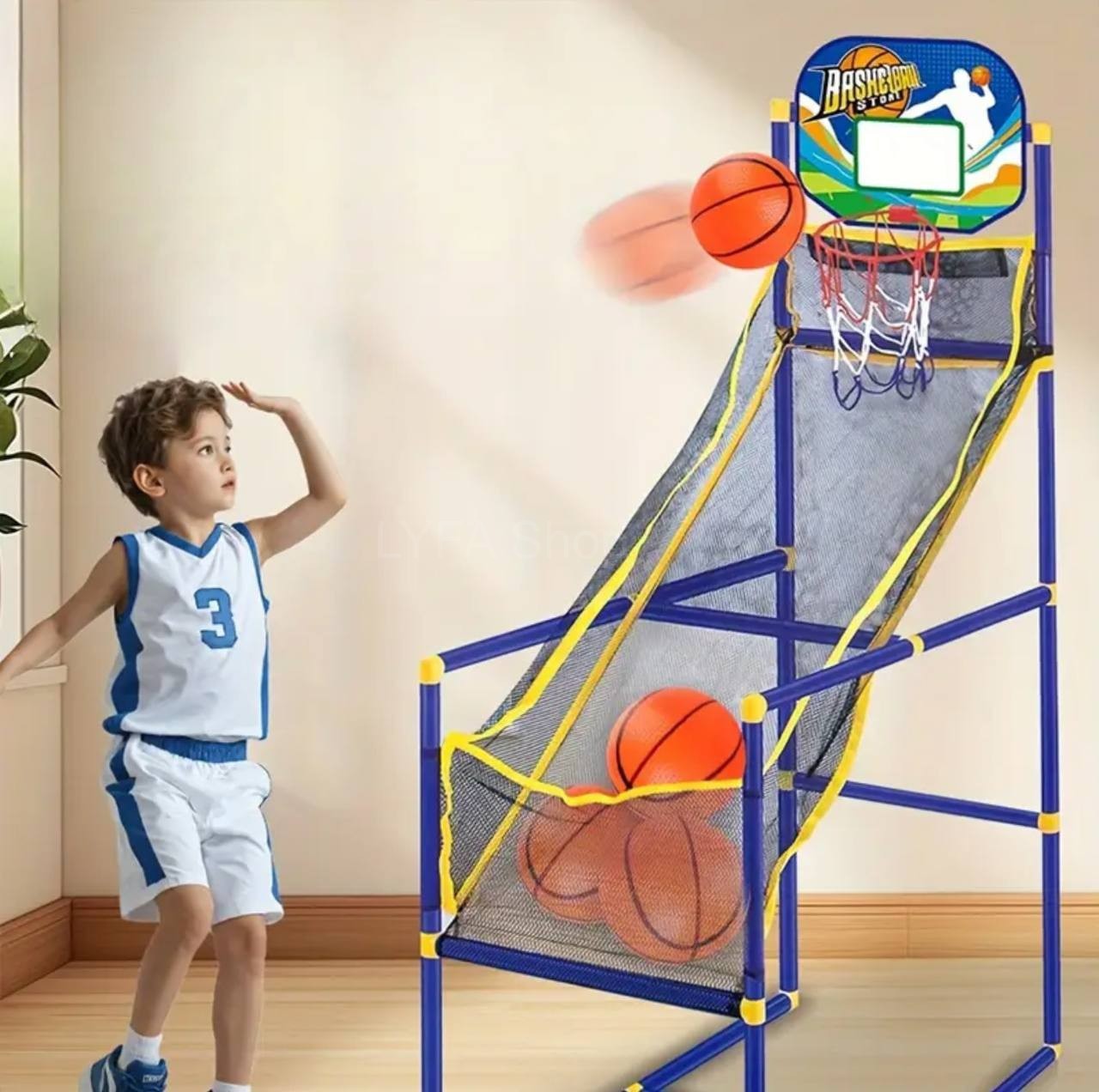 🏀 لعبة كرة السلة المنزلية للأطفال – متعة وتعلم في آنٍ واحد!