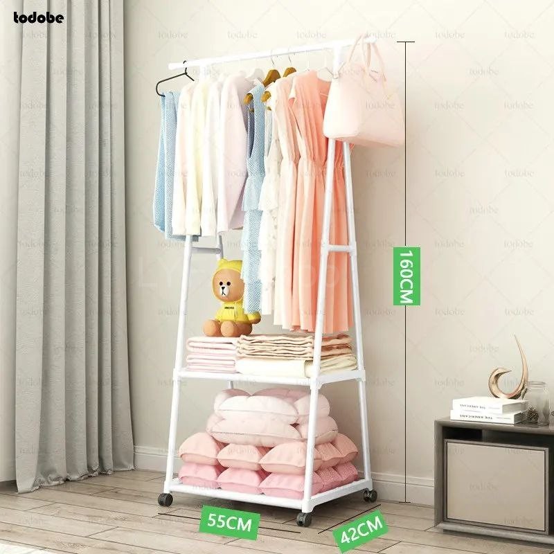 علاقة ملابس ورف للتخزين 2في