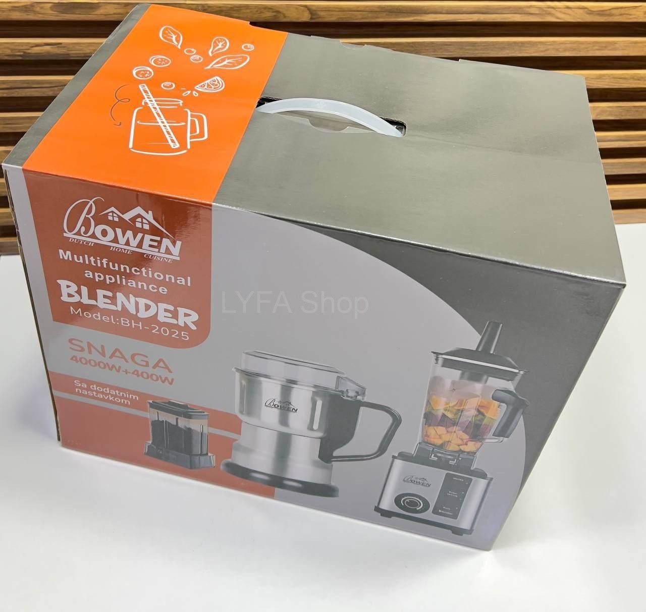 خلاط كهربائي متعدد الوظائف Bowen SNAGA بقوة 4000 واط