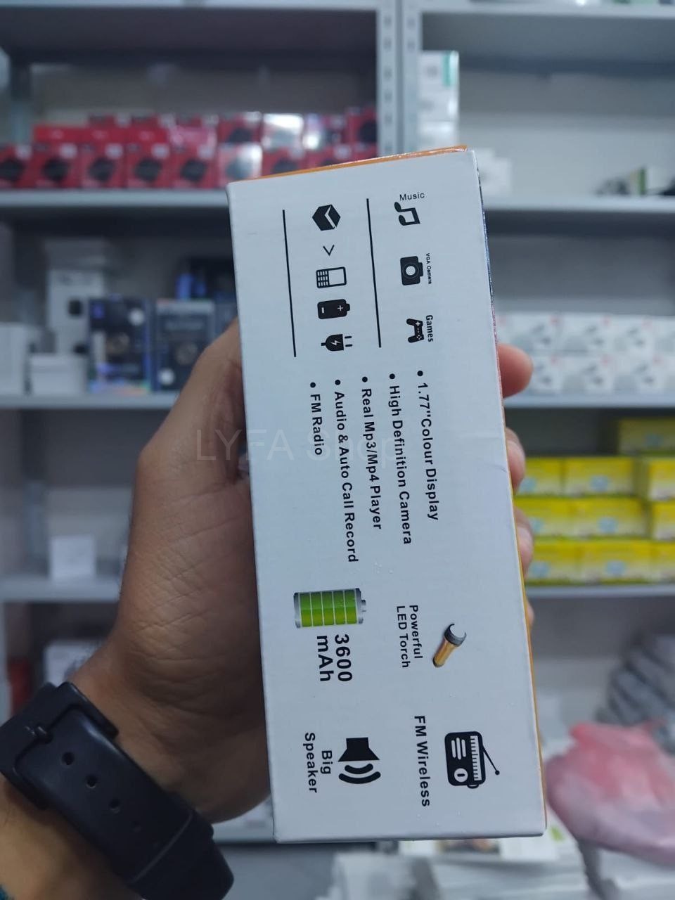 📱 هاتف G20 زرّي مع كاميرا – بطارية قوية 3600mAh وراديو FM