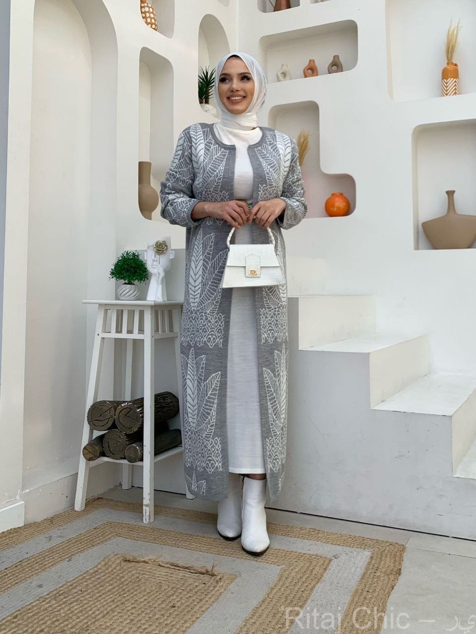 فستان ريشا AZ7 - أناقة ودفء لا مثيل لهما