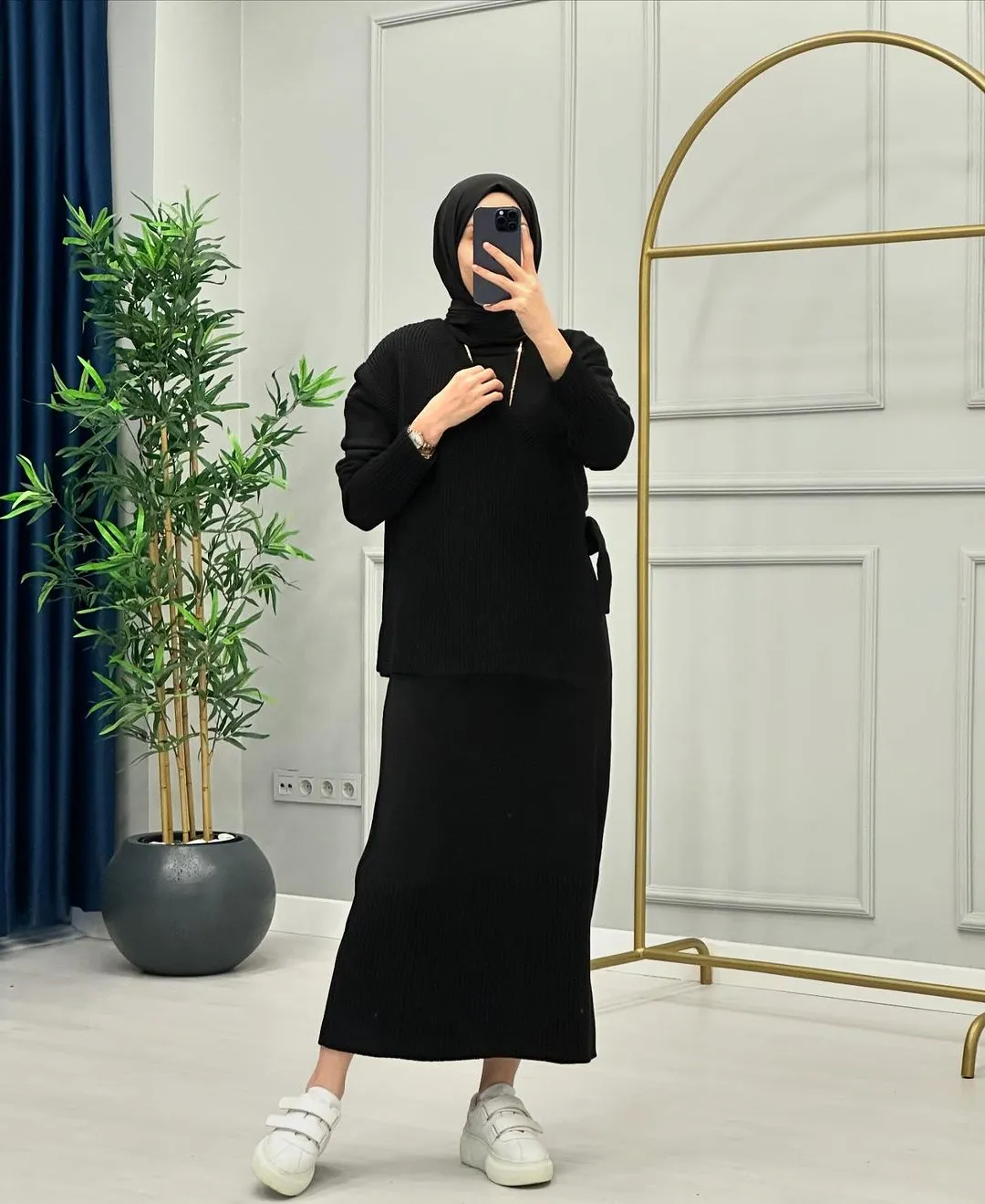 ✨ Robe + Gilet en laine douce ✨