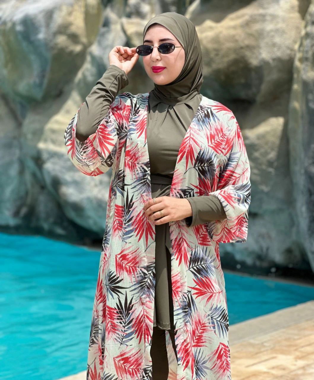 🌸 Burkini EVA – الحشمة تلتقي بالأناقة 🌸