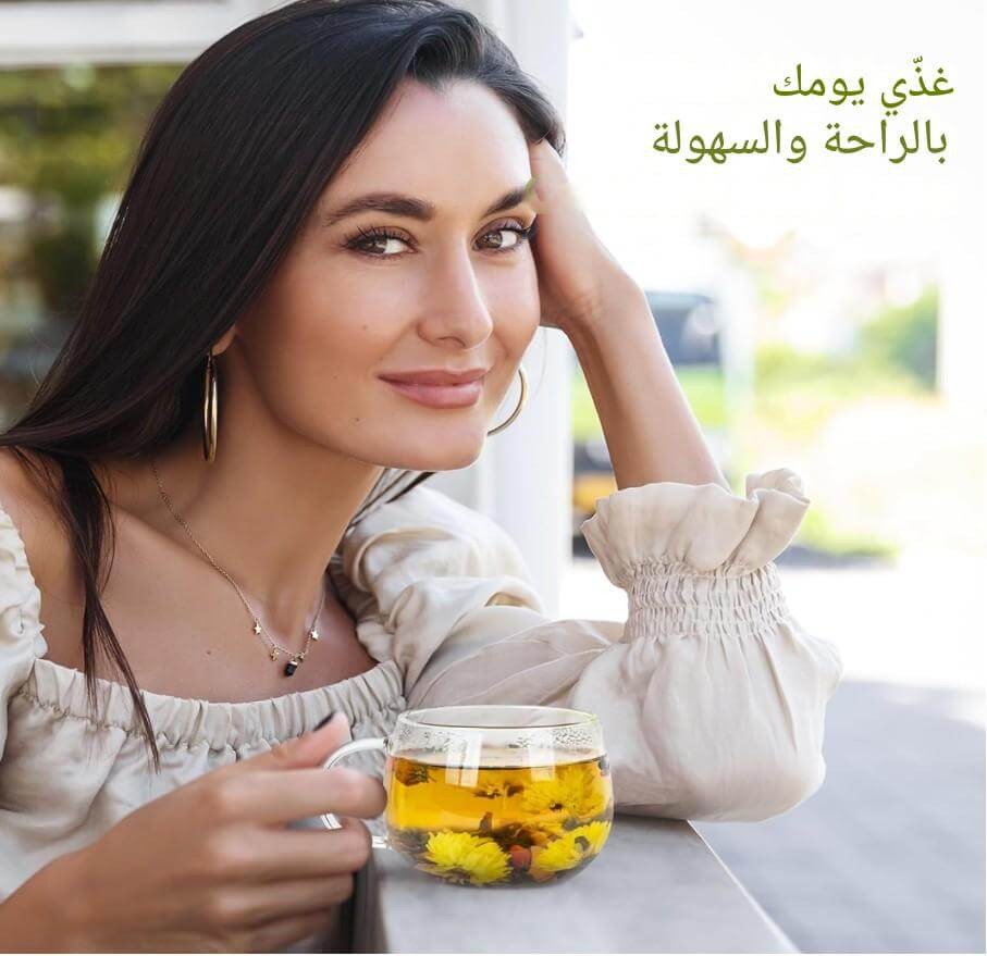 شاي الأقحوان وبذور الكاسيا