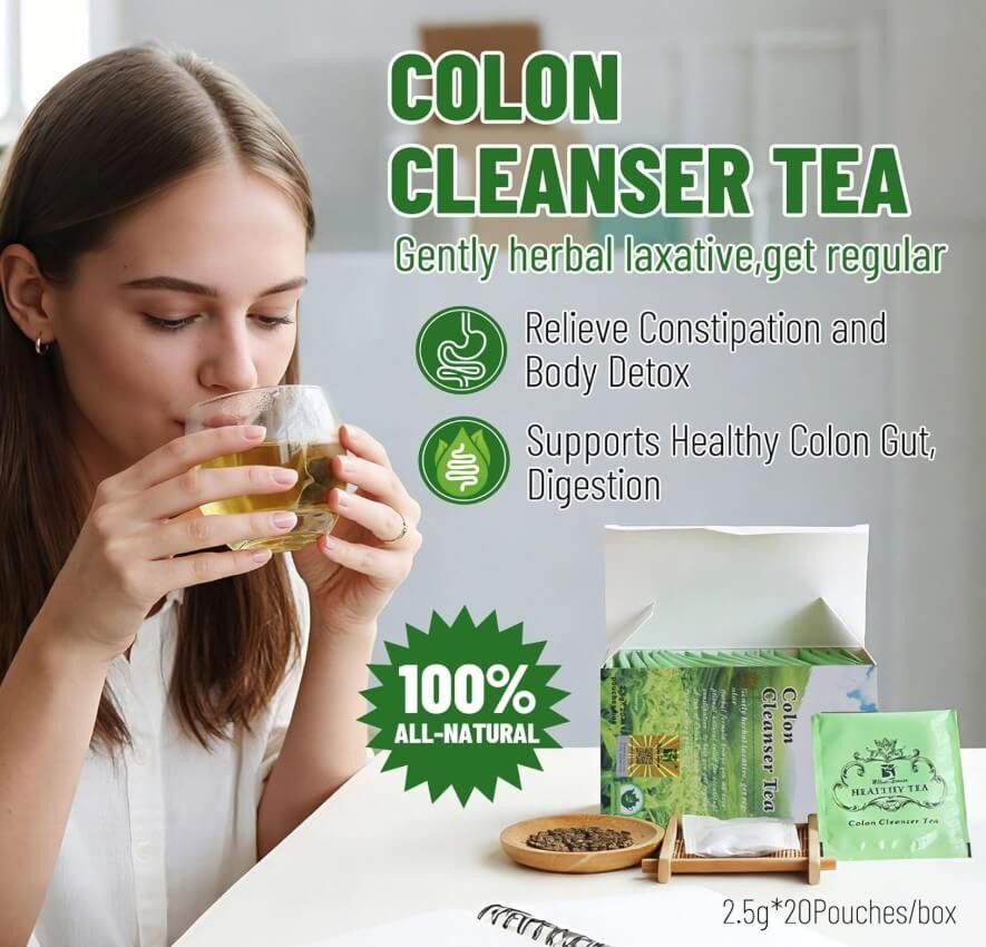 منظف قولون طبيعي بدون تعب أو مغص