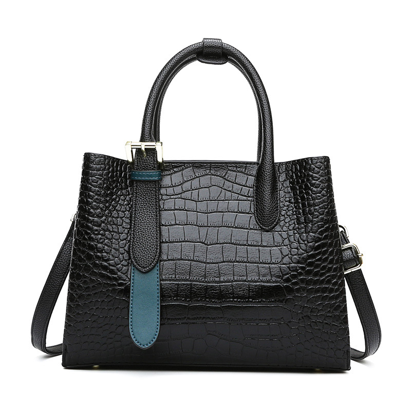 sac à main en cuir d'alligator