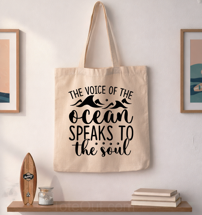 The voice and The Soul | Canvas Tote Bag