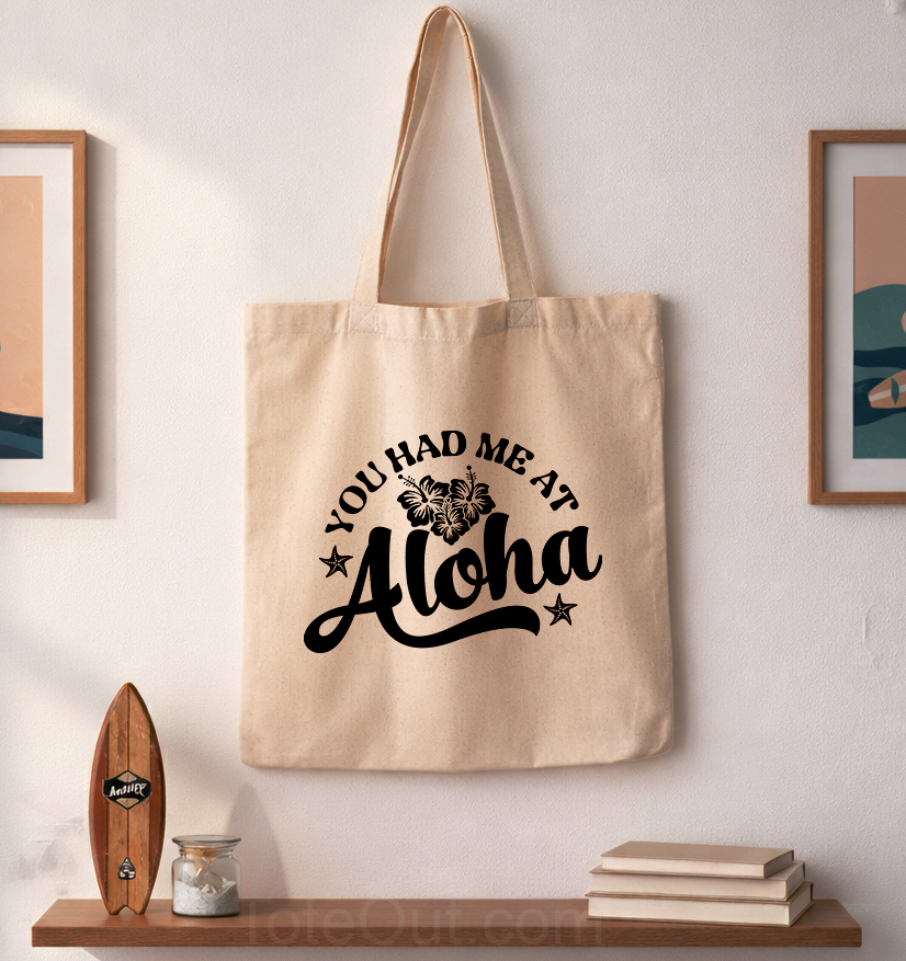 Aloha | Canvas Tote Bag