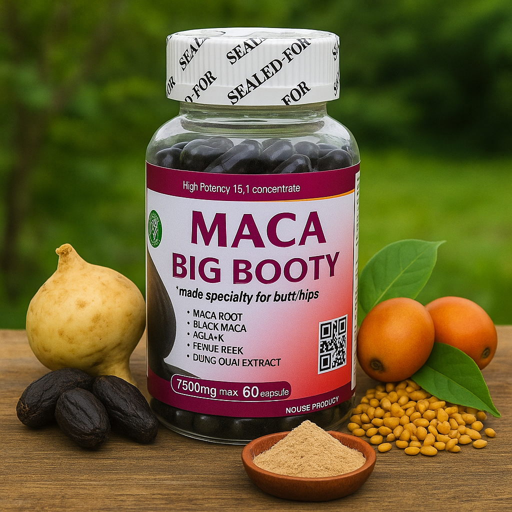 Maca Big Booty – مكمل غذائي طبيعي لدعم التوازن والطاقة