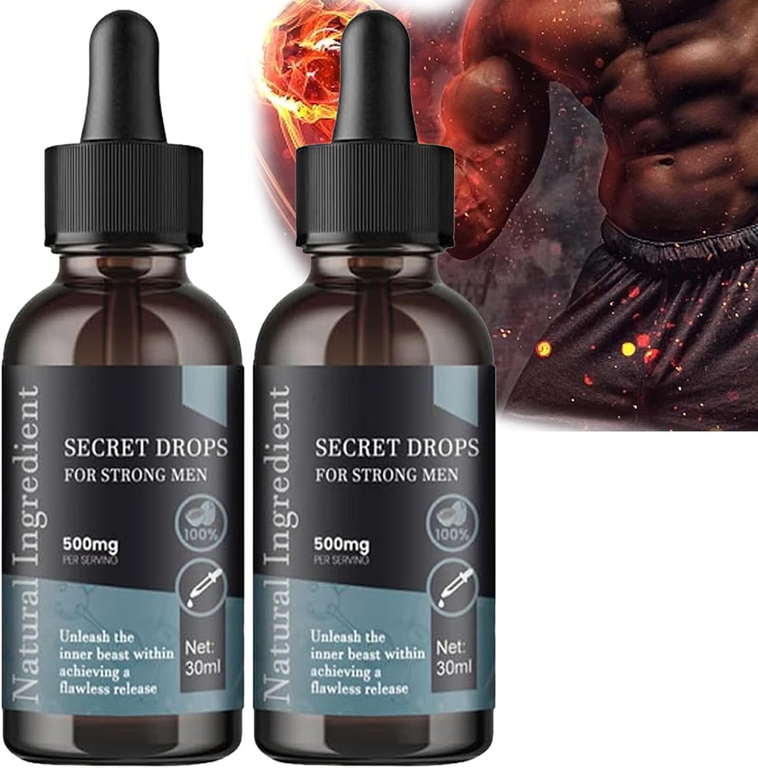 قطرتان سريتان للرجل القوي