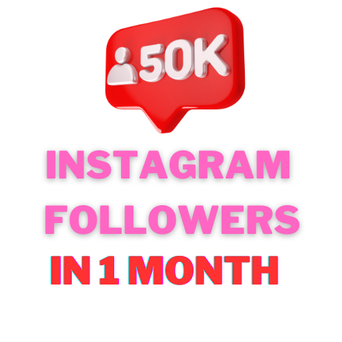 50k Instagram Followers (1 Month)