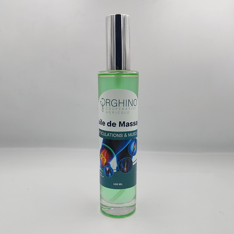 Huile de massage