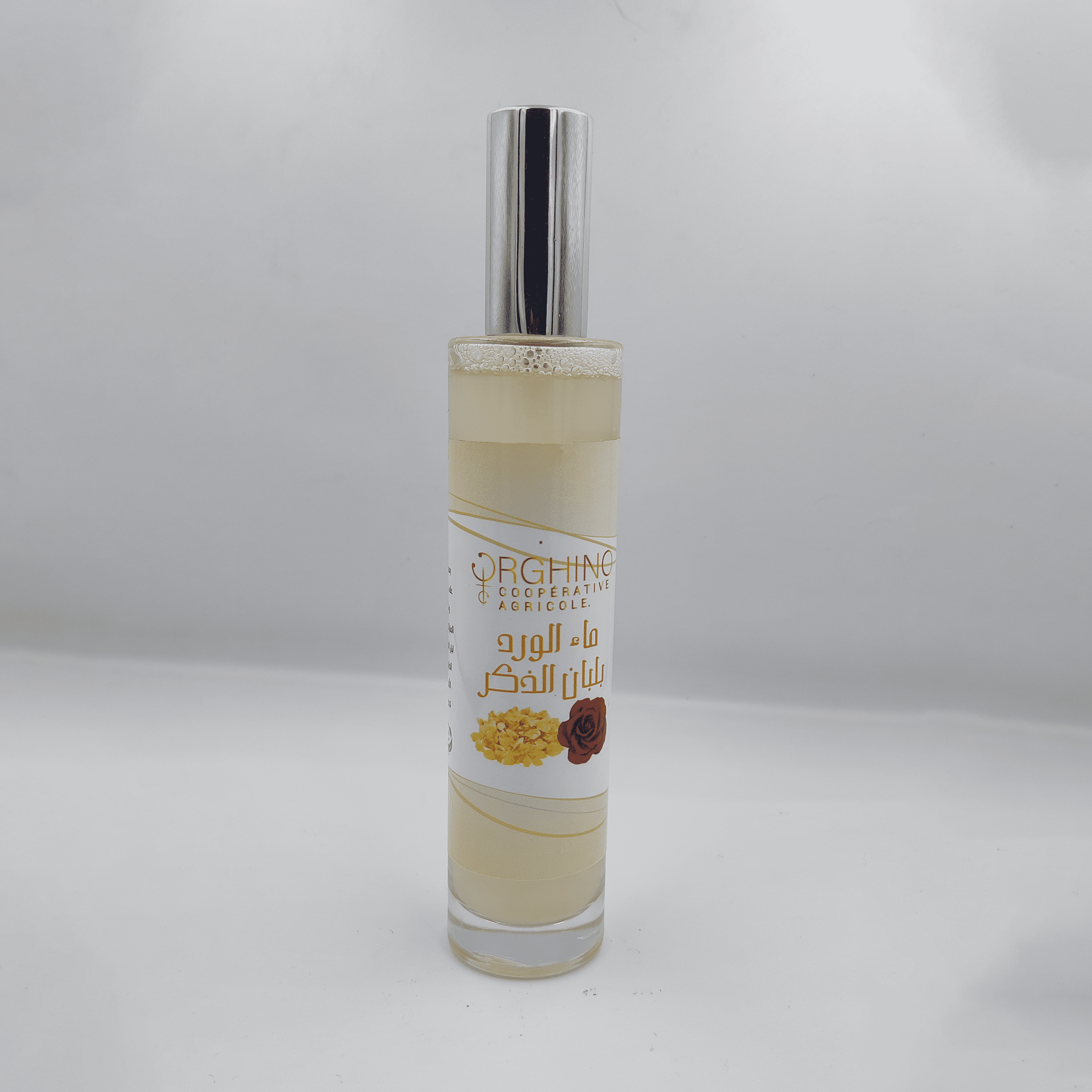 Eau de rose à l'encens