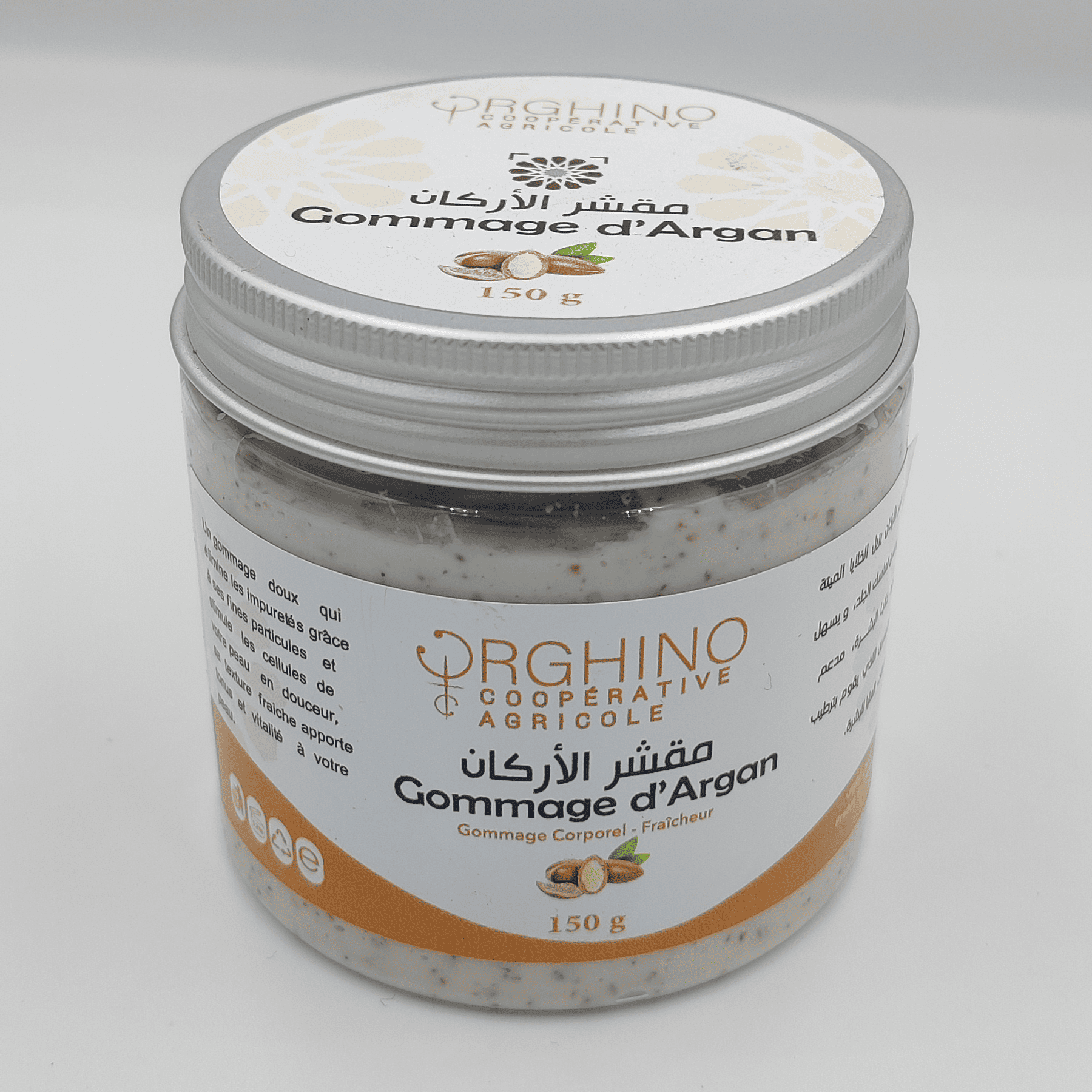 Gommage d'argan