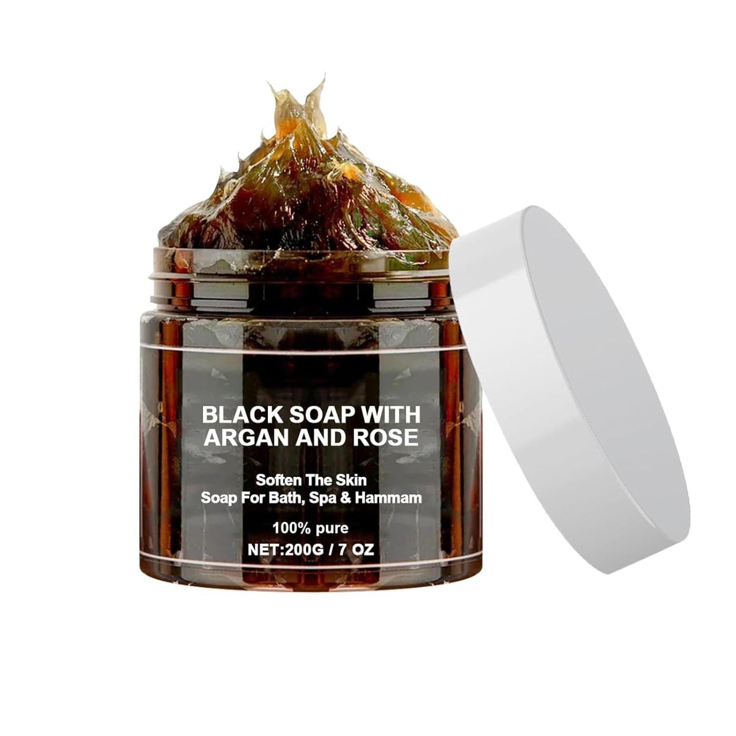 الصابون المغربي بالزيت الأركان والورد