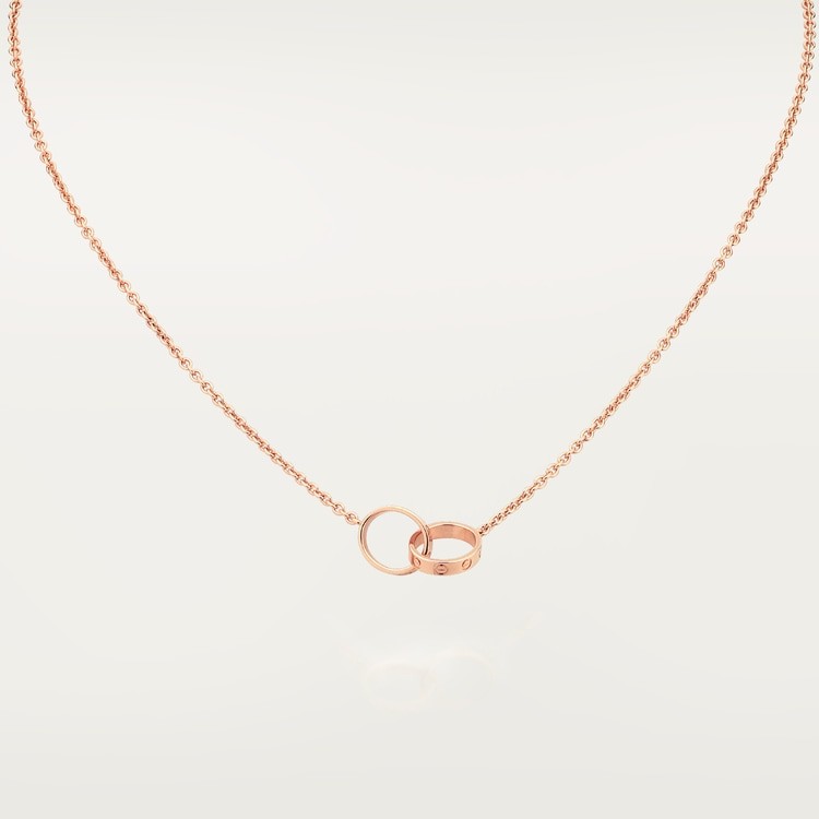 COLLIER CARTIER LOVE PENDANT ROSE GOLD
