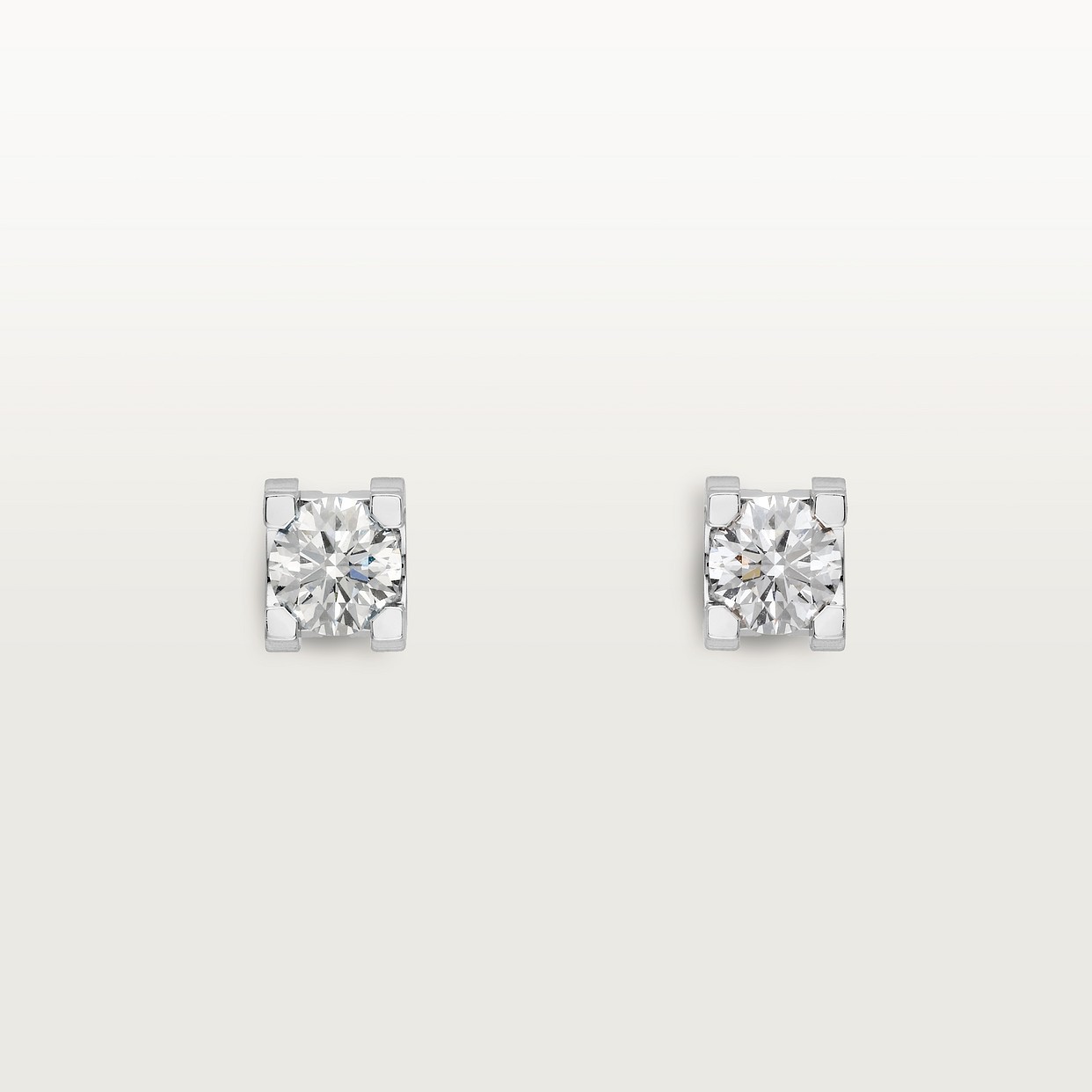 BOUCLE DE CARTIER D'AMOUR WHITE GOLD