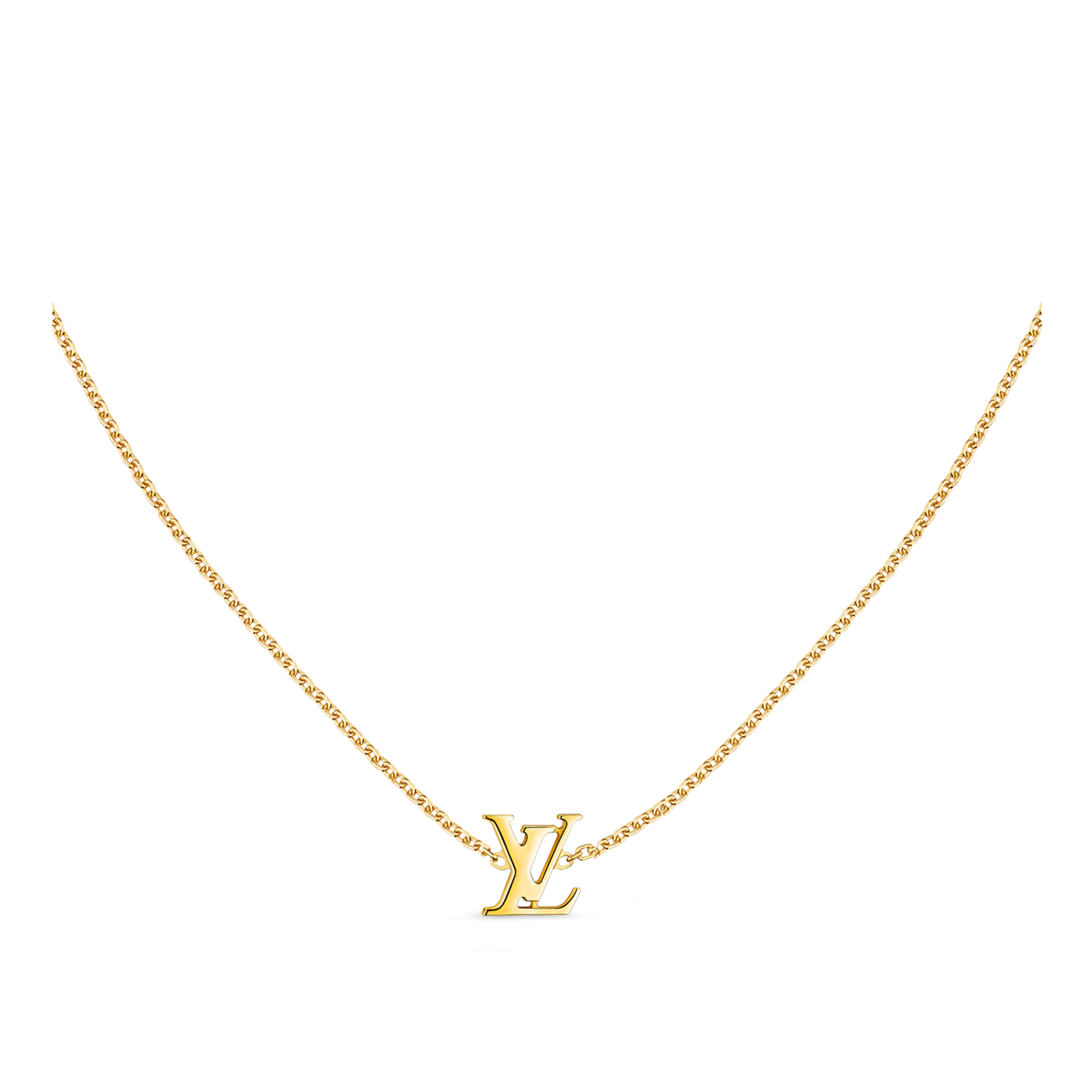 COLLIER LOUIS VUITTON LV PENDENTIF GOLD