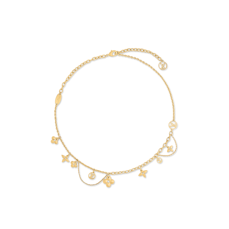 COLLIER LOUIS VUITTON SOUPLE BLOOMING GOLD