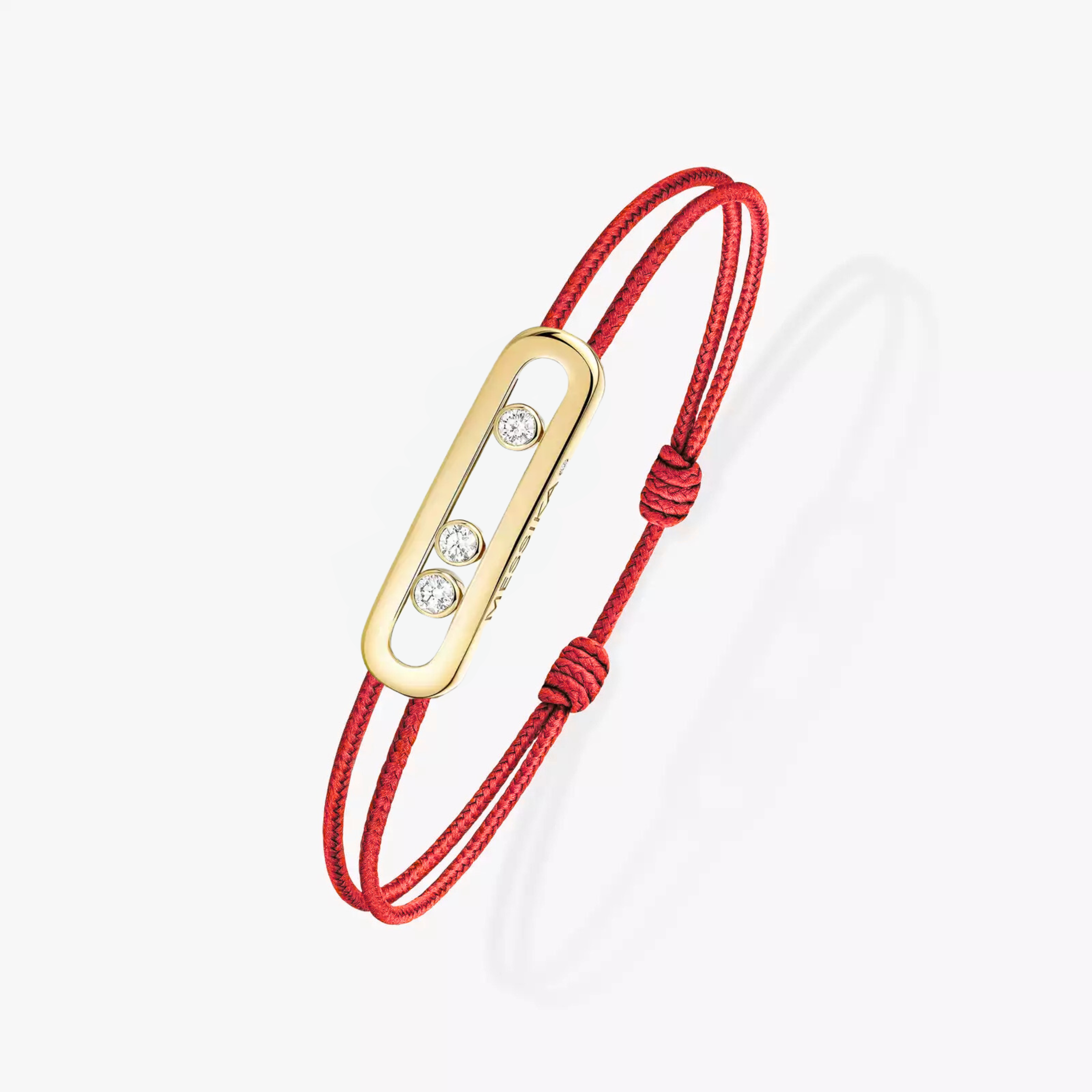 BRACELET MESSIKA CORDE ROUGE GOLD