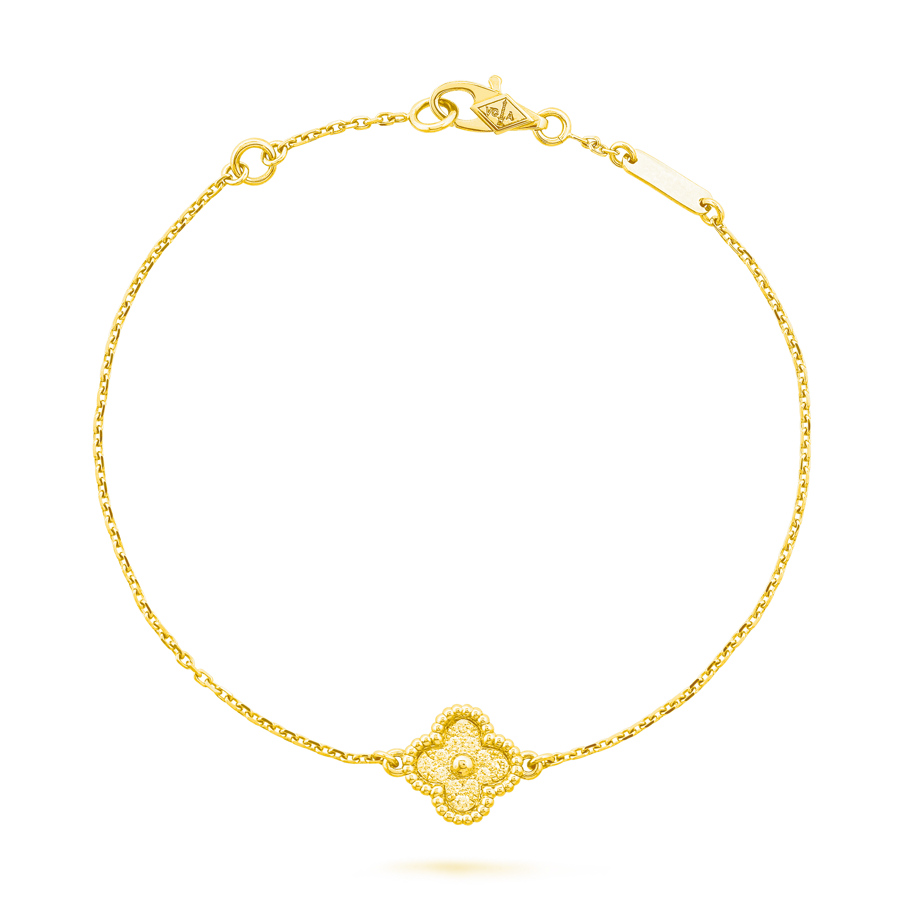 GOURMETTE VAN CLEEF 1 TRÈFLE GOLD