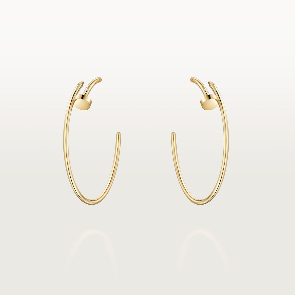 BOUCLE CARTIER CLOU CRÉOLES GRAND MODÉLE GOLD