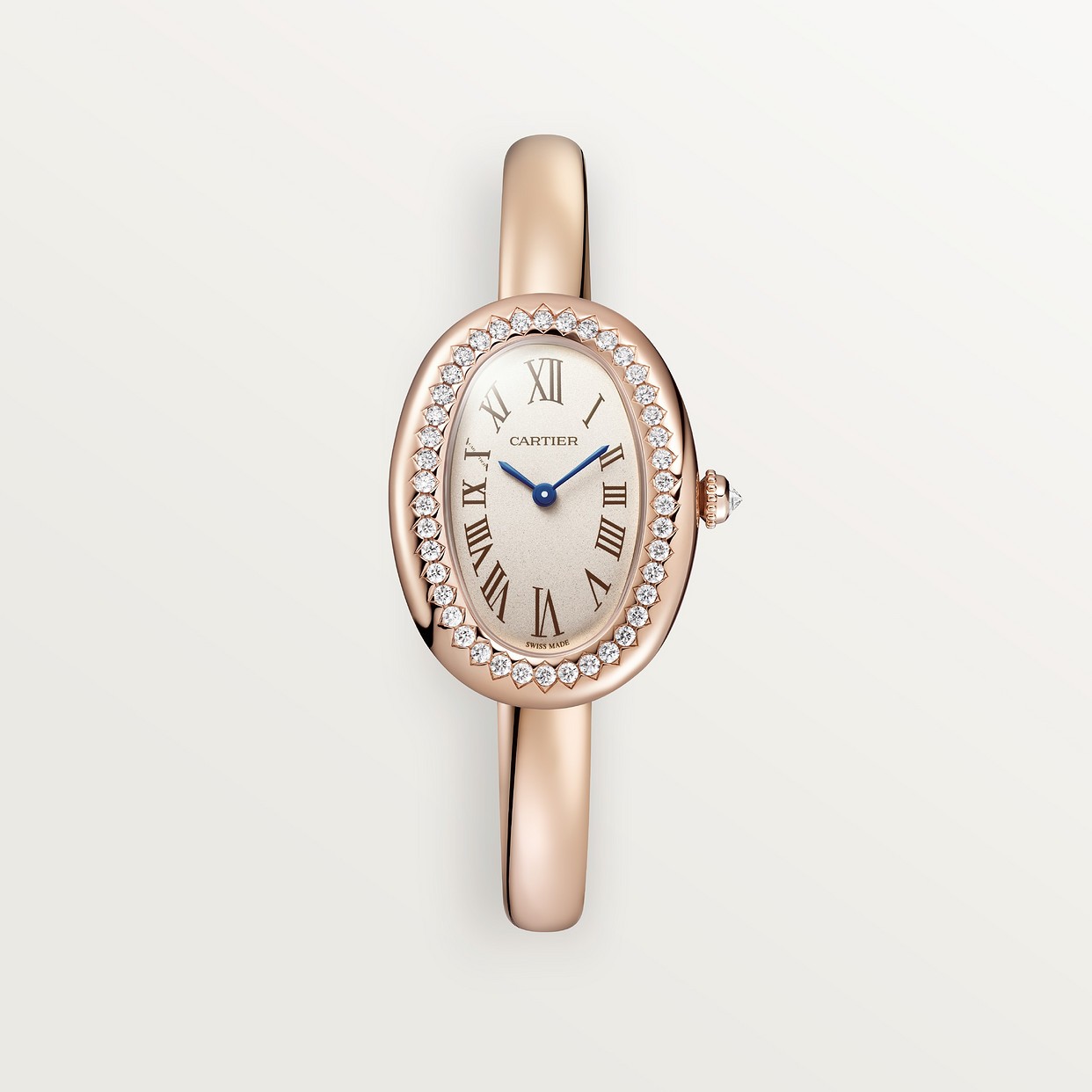 CARTIER BAIGNOIR OR ROSE AVEC STRASS