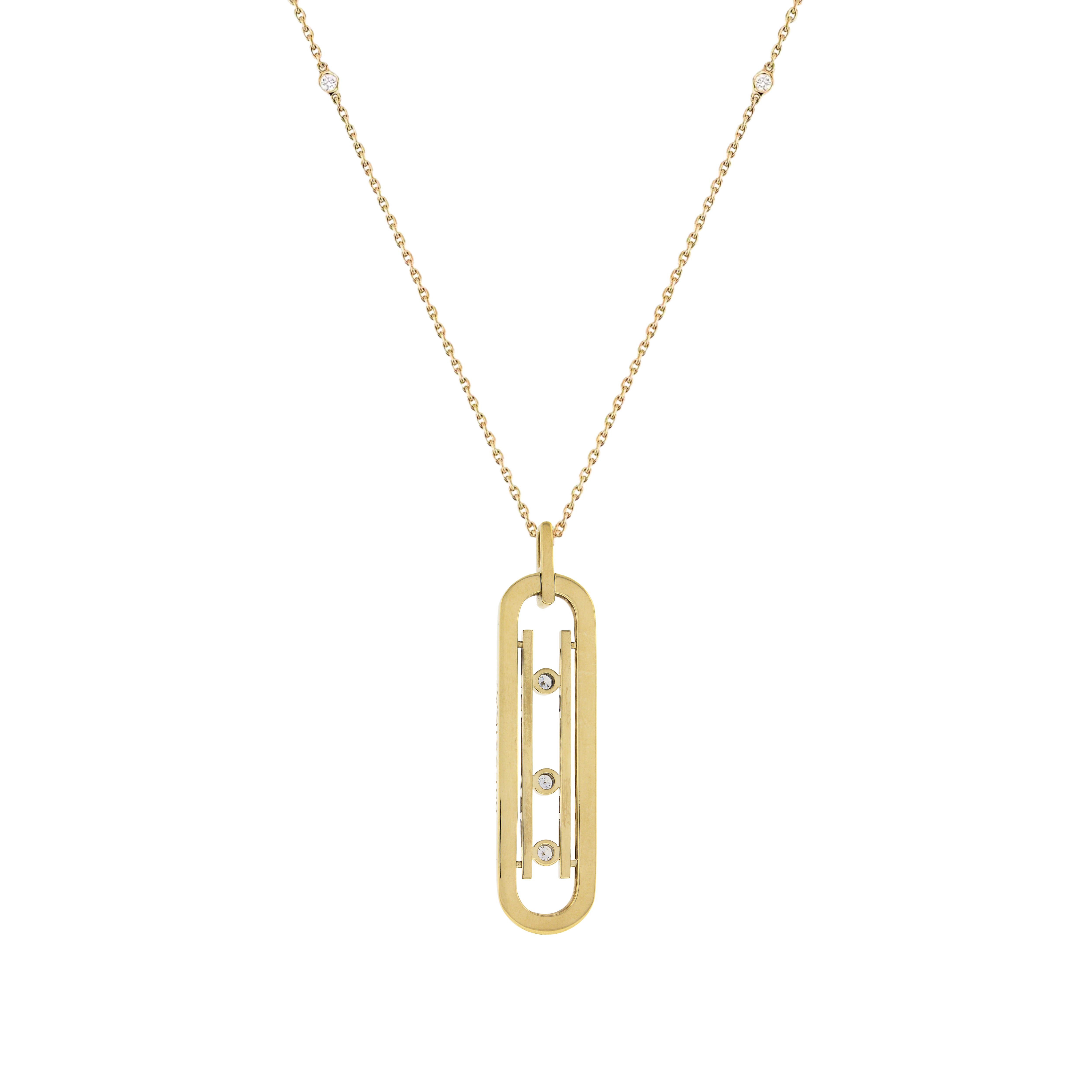COLLIER MESSIKA MOVE 10TH SM NECKLACE GOLD