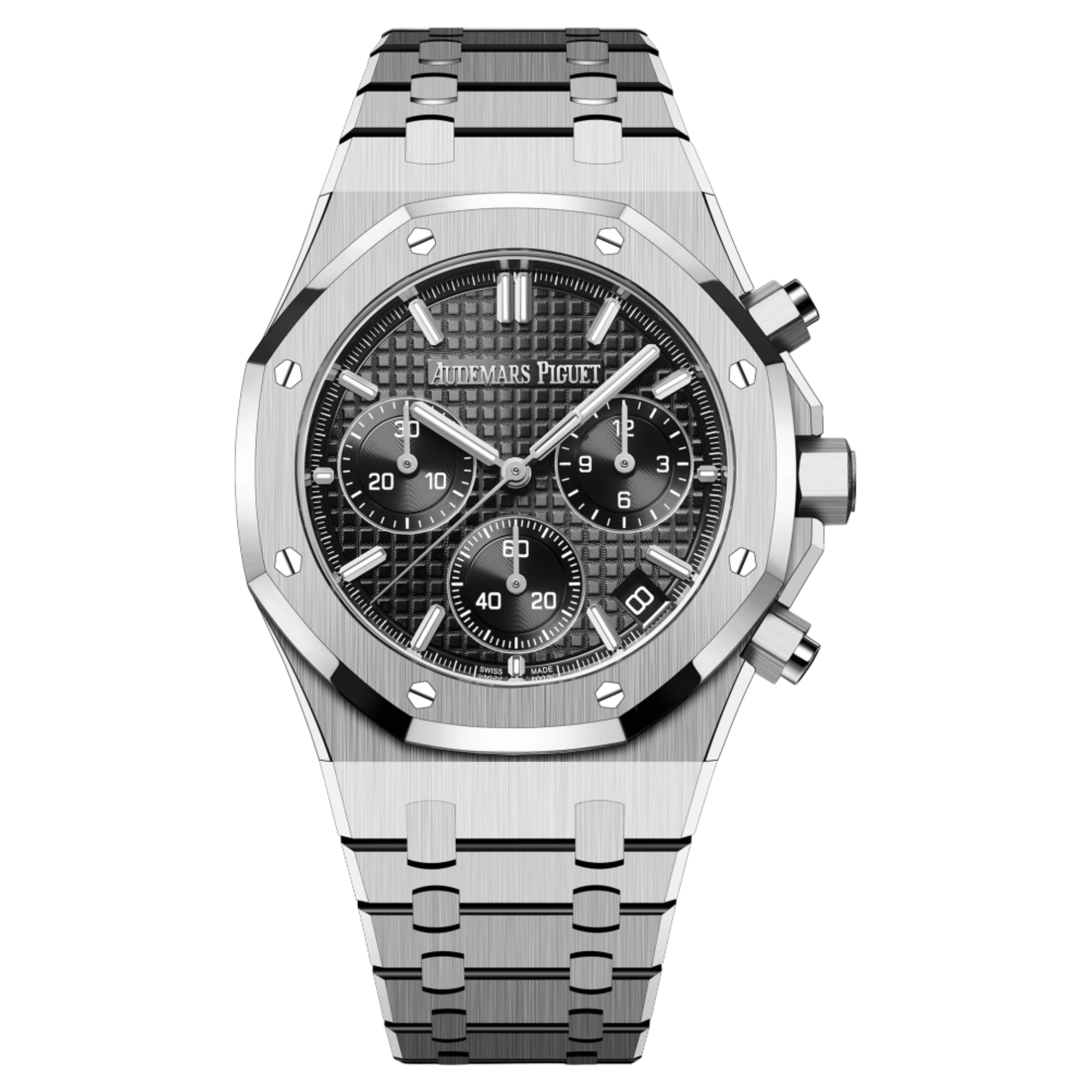 AP ROYAL OAK 3B GREY AND BLACK