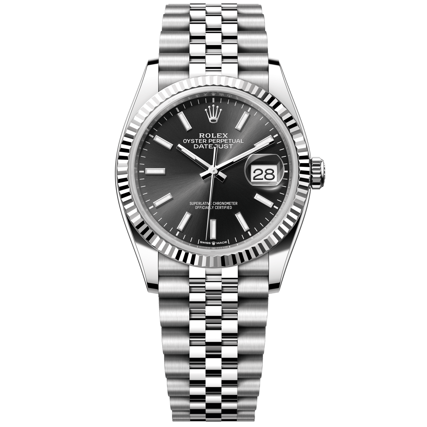 ROLEX DATE JUST BLACK