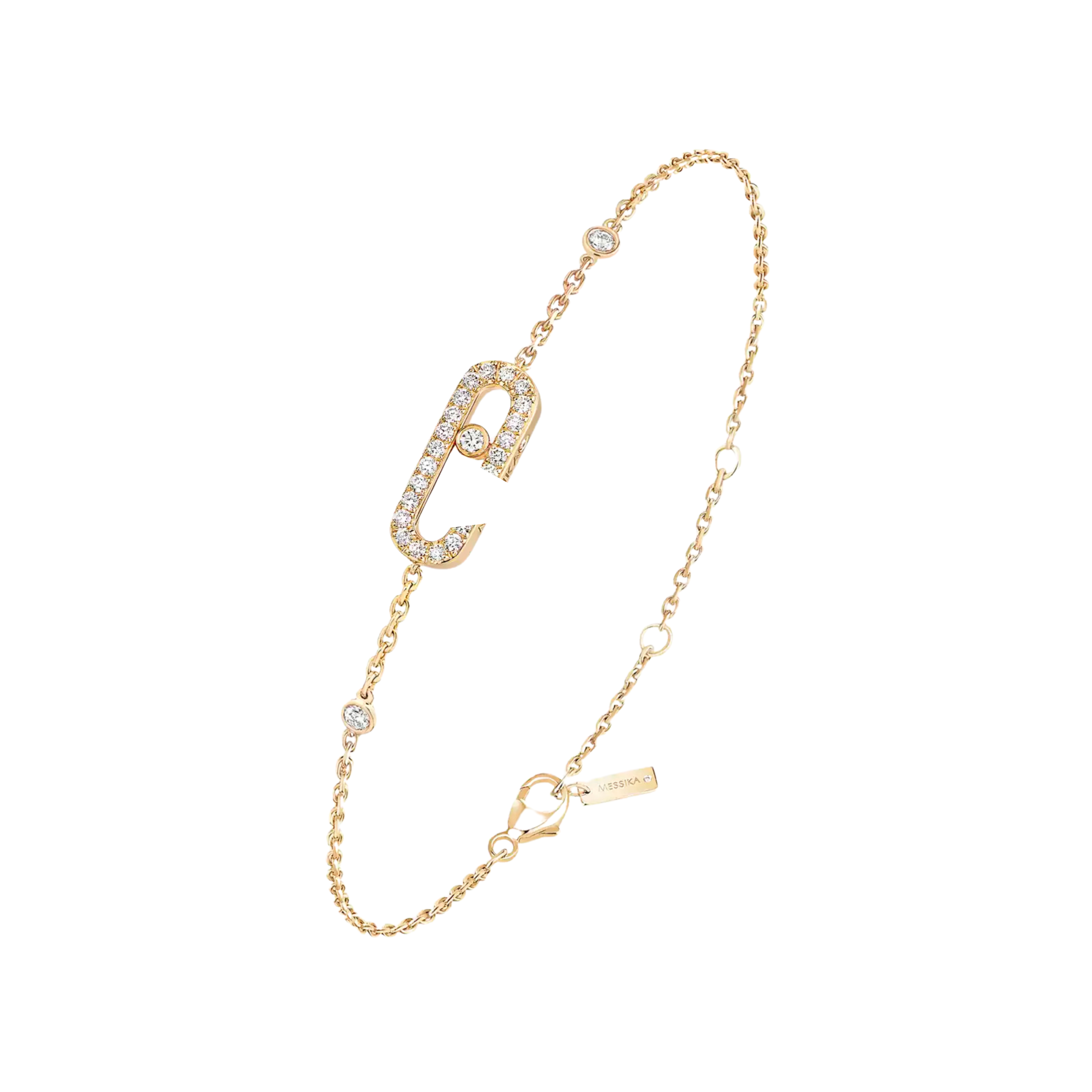 GOURMETTE MESSIKA OPEN DIAMOND GOLD