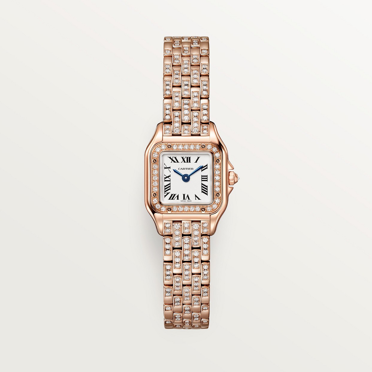 CARTIER PANTHÈRE OR ROSE PLEIN STRASS