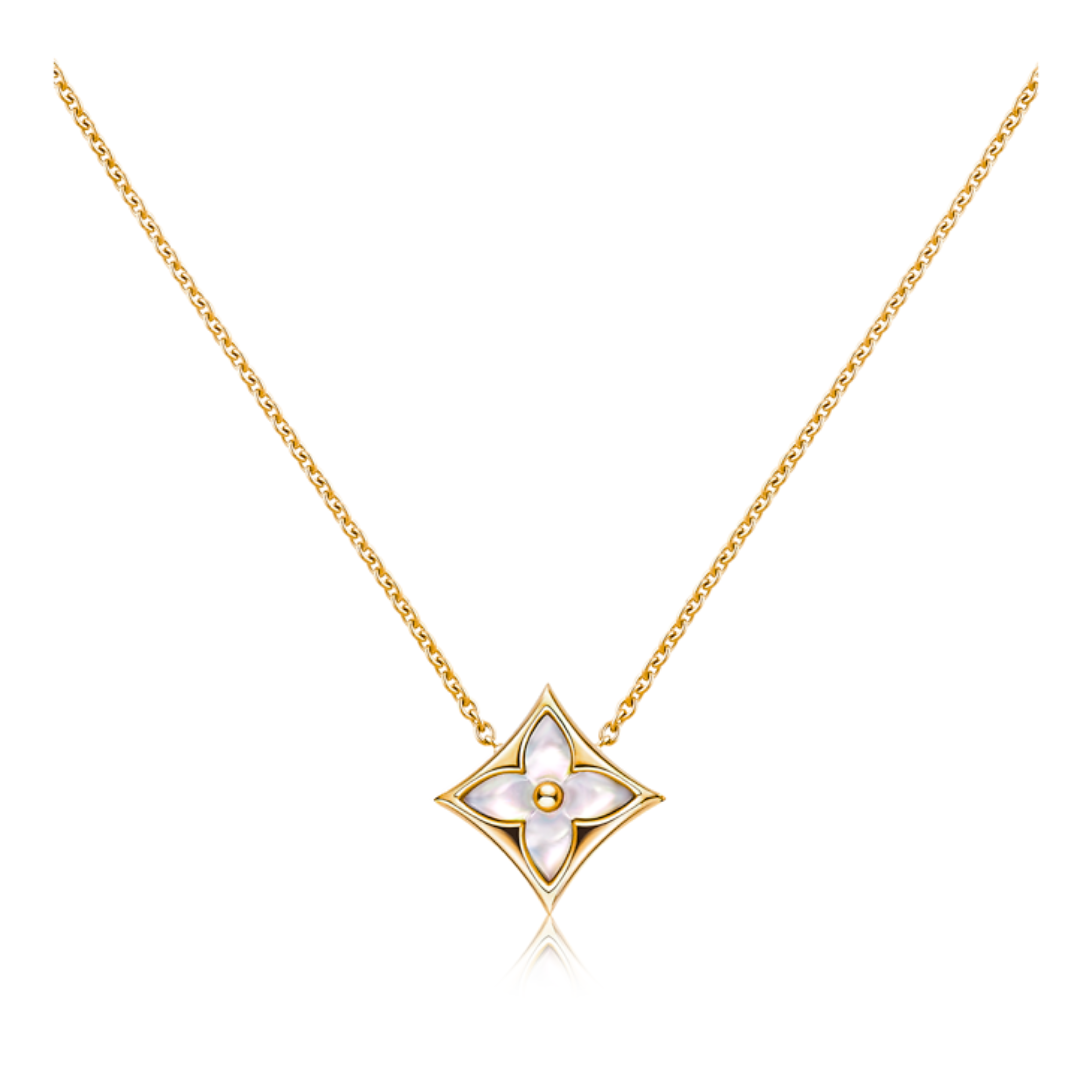 COLLIER LOUIS VUITTON STAR PENDENTIF GOLD