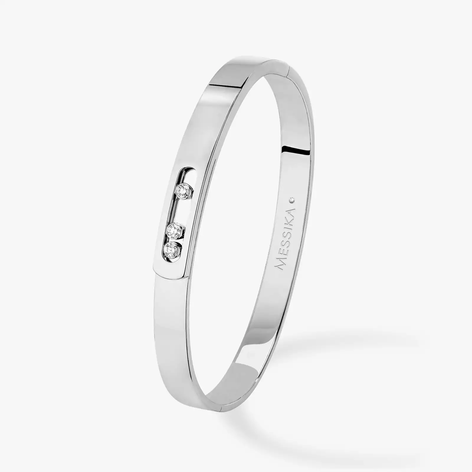 BRACELET MESSIKA BANGLE MOVE NOA WHITE GOLD