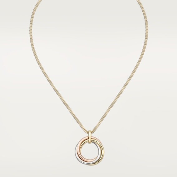 COLLIER CARTIER PENDENTIF TRINITY GRAND MODÈLE