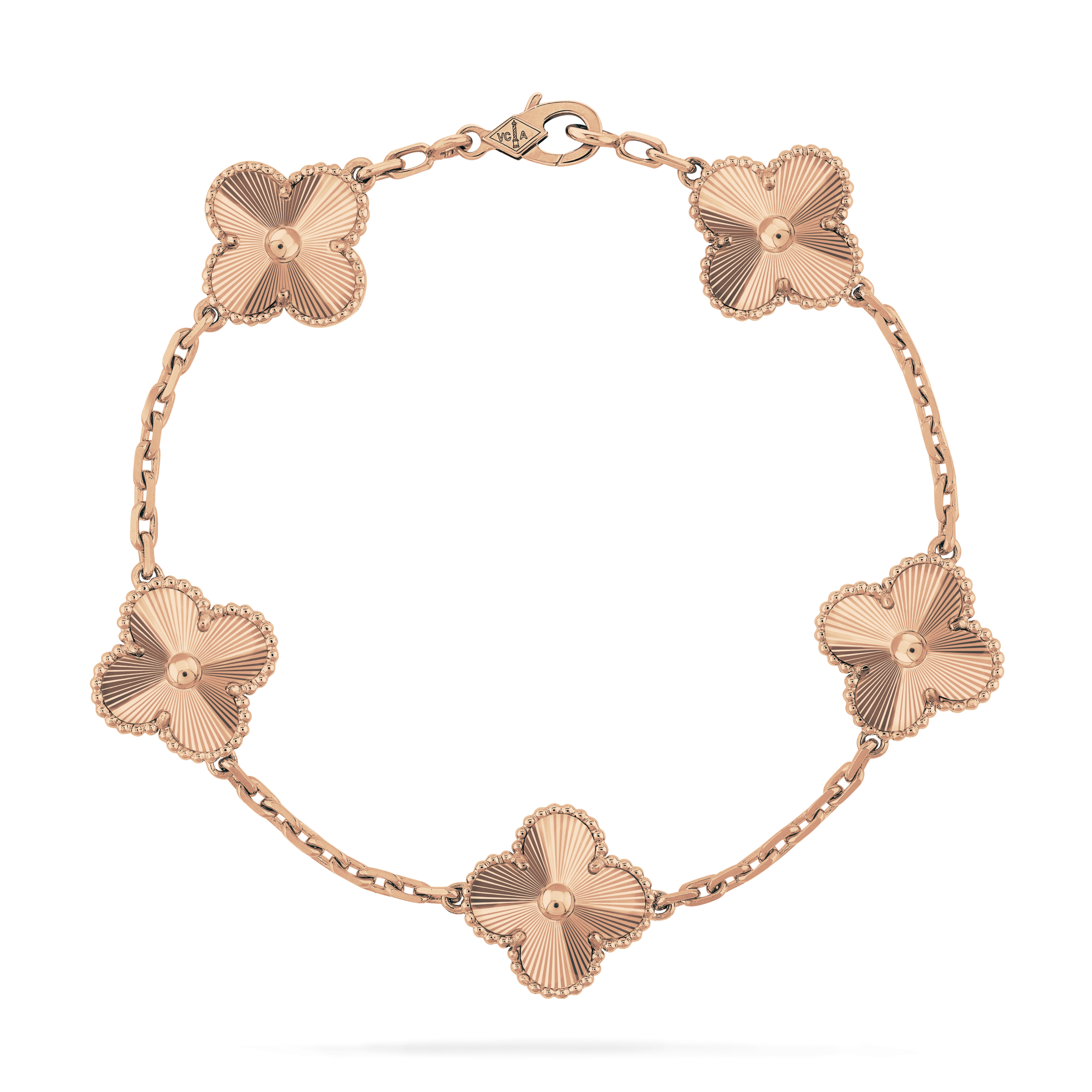 GOURMETTE VAN CLEEF ALHAMBRA ROSE GOLD