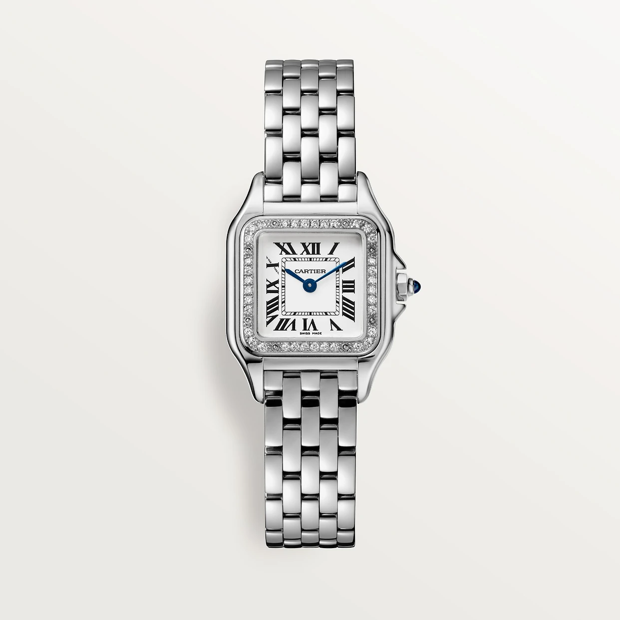 CARTIER PANTHERE ARGENTÉ AVEC STRASS